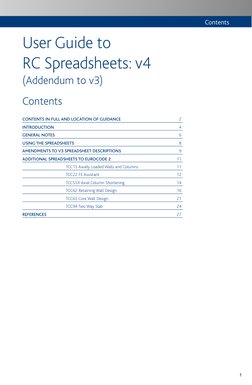 Concrete Centre Spreadsheet User Guides | PDF | Spreadsheet | Strength ...