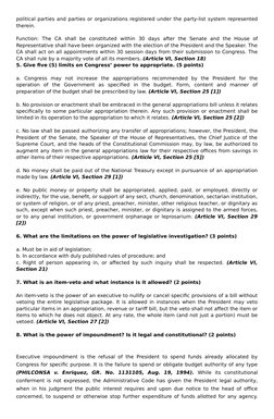Constitutional Law I Exam Questions | PDF | Pardon | Presidents Of The ...