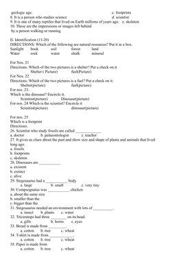 Grade 2 Science Exam Paper Overview | PDF | Electricity | Magnetic Field