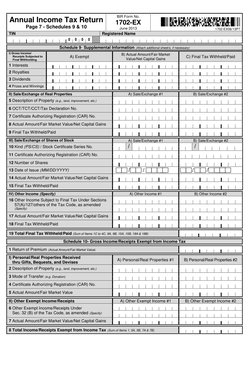 BIR Form 1702-EX Instructions | PDF | Cost Of Goods Sold | Tax Deduction