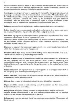 Essential Debate Terminology Guide | PDF | Argument | Evidence