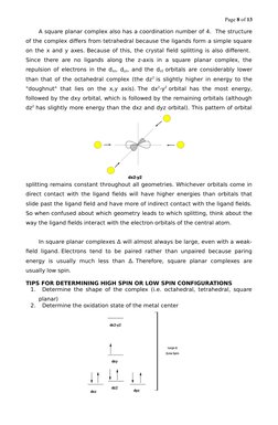 High Spin vs Low Spin Complexes Explained | PDF | Coordination Complex ...