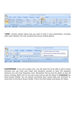 Microsoft PowerPoint Components Explained | PDF | Application Software ...