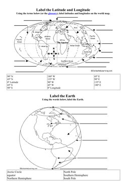 World Latitude and Longitude Lab Activity | PDF | Longitude | Equator