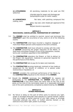 Design-Build Contract Agreement | PDF | Specification (Technical ...