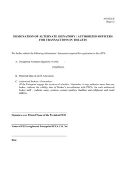 Zetz Forms Pro-Forma Application for PEZA eZTS | PDF | Cyberspace | Government