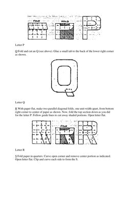 Letter Cutting Patterns A to Z | PDF | Teaching Mathematics | Nature
