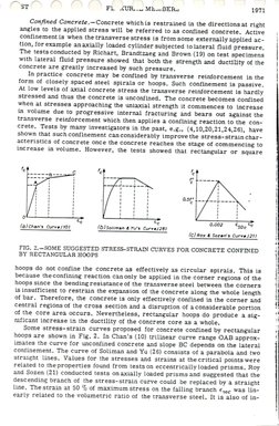 Kent&Park-Flexural Members With Confined Concrete | PDF