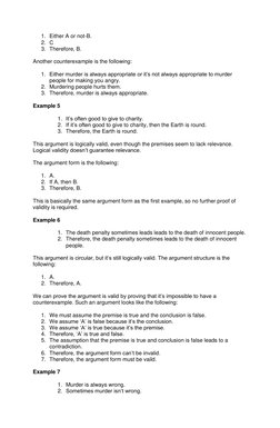 Valid vs Invalid Argument Examples | PDF | Argument | Logical Consequence