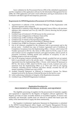 DPWH Contractor Registration Guide | PDF | Identity Document | Notary ...