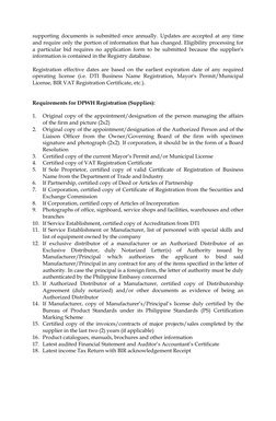 DPWH Contractor Registration Guide | PDF | Identity Document | Notary ...