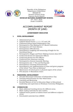 Republic of the Philippines
Department of Education
REGION III
Division of Nueva Ecija
Talavera North District
SICSICAN MATAN