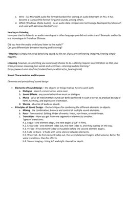 Understanding Audio Information and Media | PDF | Mp3 | Digital Audio