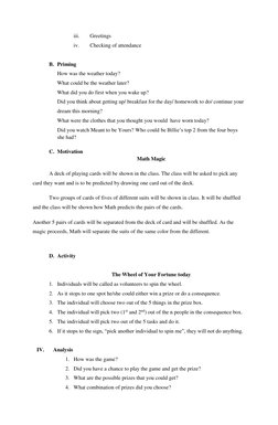 Grade 10 Lesson Plan: Permutations & Combinations | PDF | Lesson Plan ...