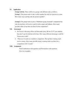 Grade 10 Lesson Plan: Permutations & Combinations | PDF | Lesson Plan ...