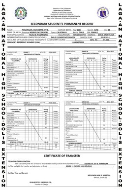 Republic of the Philippines 
Department of Education 
REGION VI-WESTERN VISAYAS 
DIVISION OF NEGROS OCCIDENTAL 
LAGA-AN NATIO