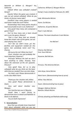 Grade 8 Volleyball Lesson Plan | PDF | Sports