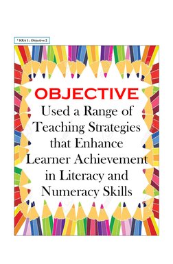 KRA 1: Content Knowledge & Pedagogy | PDF | Lesson Plan | Learning