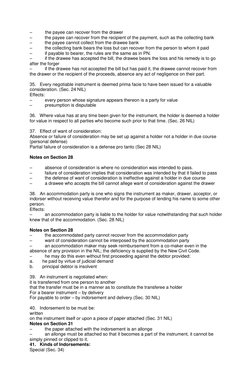 –          the payee can recover from the drawer 
–          the payee can recover from the recipient of the payment, such as