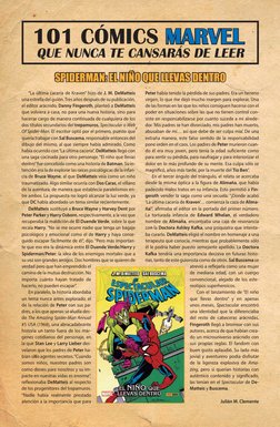 QUE NUNCA TE CANSARÁS DE LEER
“La última cacería de Kraven” hizo de J. M. DeMatteis
una estrella del guión. Tres años despué