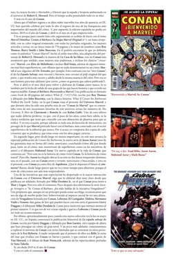 roes, la ciencia fcción o Mortadelo y Filemón que la espada y brujería ambientada en
el universo de Robert E. Howard. Pero e