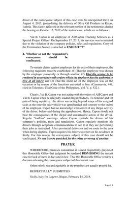 DENR Position Paper on Vehicle Apprehension | PDF | Search And Seizure ...