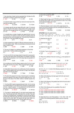 1. How many liters of water must be evaporated from 132 liters of a 25% 
salt solution to produce a solution that