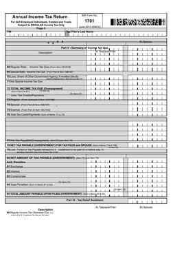 BIR Form 1701 for Self-Employed Taxpayers | PDF | Tax Deduction ...