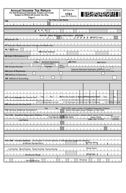 BIR Form 1701 for Self-Employed Taxpayers | PDF | Tax Deduction ...
