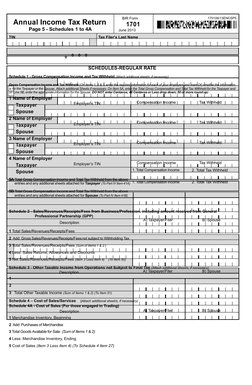 BIR Form 1701 for Self-Employed Taxpayers | PDF | Tax Deduction ...