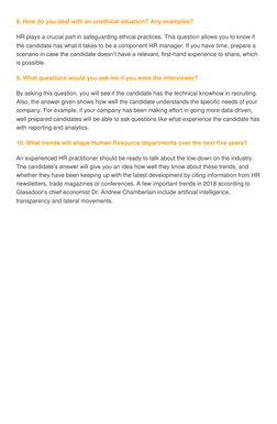 HR Written Exam Questions and Answers | PDF | Human Resource Management ...