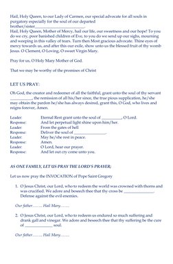 Novena Prayer for Departed Souls | PDF | God The Father | Lord's Prayer