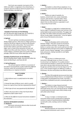 Overview of Apala Music Genre | PDF | String Instruments | Musical ...