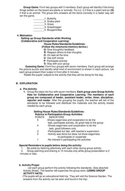 5E Lesson Plan: Ecosystems in Science | PDF | Ecosystem | Natural ...