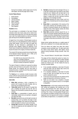 the bout for one fighter, another judge scores it for the 
other fighter, and the third judge rules it a draw. 
Current Filip