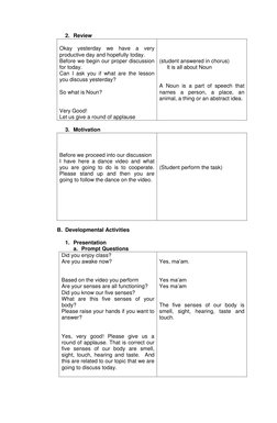 Grade 7 Lesson Plan: Abstract vs. Concrete Nouns | PDF | Noun | Senses