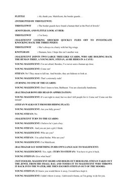 Script of Maleficent | PDF | Young Adult | Classics