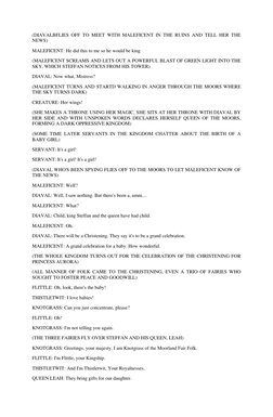 Script of Maleficent | PDF | Young Adult | Classics