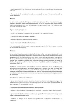 Elementos y características de la comunidad educativa | PDF | Sociedad ...