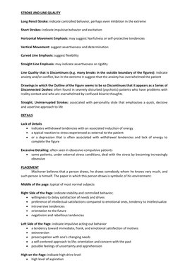DAP: Draw-A-Person Test Manual | PDF | Anxiety | Aggression