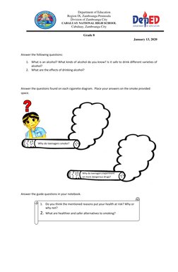 tobacco acrostic poem What I Can DoDirection. Write poems using the topic words "SMOKING" and "ALCOHOL". The poemshould ActivityWrite an acrostic poem using