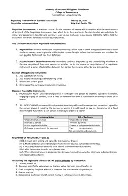 University of Southern Philippines Foundation 
College of Accountancy 
Salinas Drive, Lahug, Cebu City 
 
Regulatory Framewor