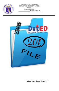 201 File Template for Teachers | PDF