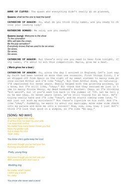 ANNE OF CLEVES: The queen who everything didn’t really go as planned,
Queens: shall be the one to lead the band!
CATHERINE OF