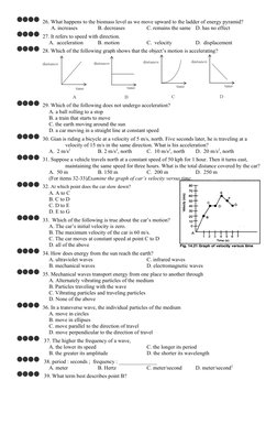 26. What happens to the biomass level as we move upward to the ladder of energy pyramid?
A. increases
B. decreases
C. remai