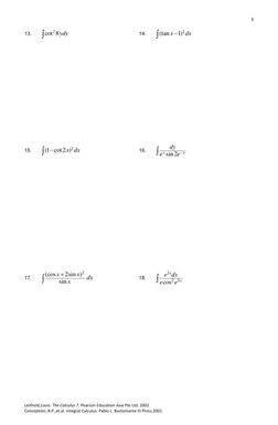 3
Leithold,Louis. The Calculus 7. Pearson Education Asia Pte Ltd. 2002
Conception, B.P.,et al. Integral Calculus. Pablo L