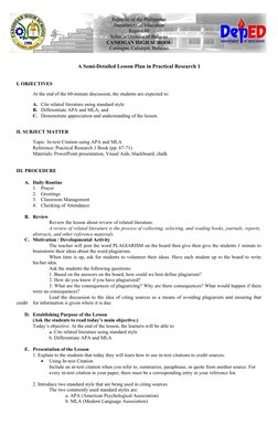 Republic of the Philippines
Department of Education
Region III
Schools Division of Bulacan
CANIOGAN HIGH SCHOOL
Caniogan, Cal