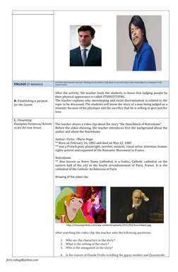 ENGAGE (5 minutes)
Activities that stimulate learners’ thinking are provided to help them access and connect prior knowledge
