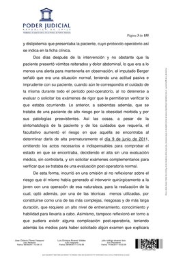 Página 3 de 155 
 
y dislipidemia que presentaba la paciente, cuyo protocolo operatorio así 
se indica en la ficha clínica.