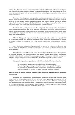 penalty. Thus, if penalty imposed is reclusion perpetua to death and it is to be reduced by one degree,
then it shall be  rec